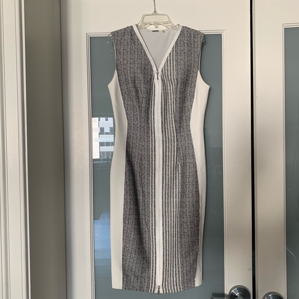 Elie Tahari Zipper Dress
